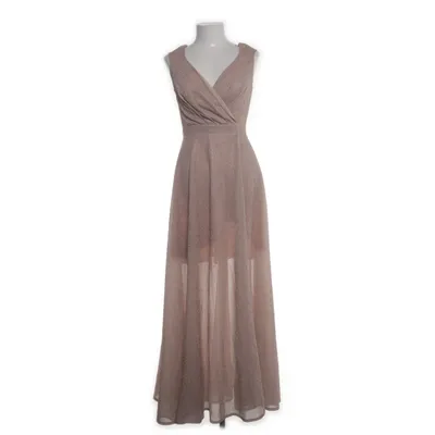 Aftonklänning (Silverfärgad, Beige) från Goddiva Polyester