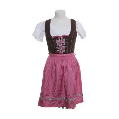 Dirndl (White, Brown, Multicolored, Pink, Green) from Lekra Cotton
