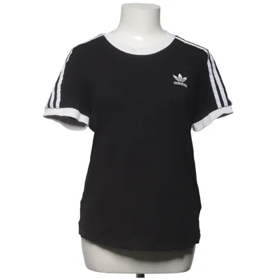 T-shirt (Black, White) from Adidas Originals Cotton, Elastane