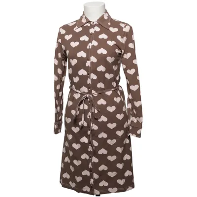 Skjortekjole (Brun, Pink) fra Me&i Bomuld, Elastan