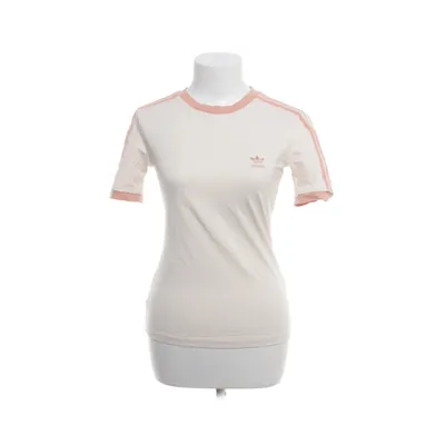 T-shirt (Beige, Roze) van Adidas Katoen, Elastaan