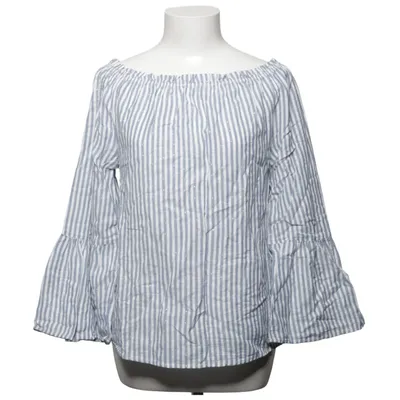 Blus (Blå, Vit, Flerfärgad) från Mos Mosh Bomull, Metallfiber, Viskos