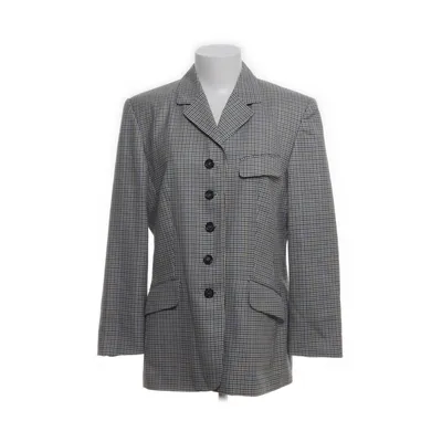 Blazer (Black, Multicolored) from Dolzer Wool, Viscose