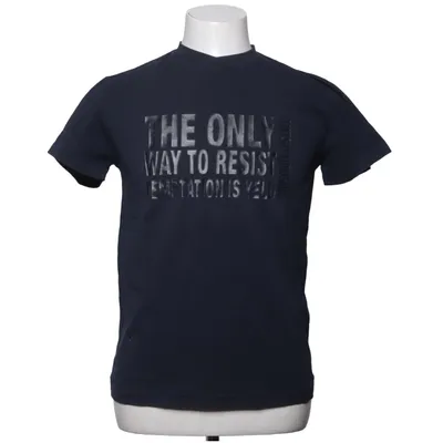 T-shirt (Blue) from Takeshy Kurosawa Cotton, Elastane