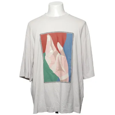 T-shirt (Beige, Flerfärgad) från NÖAK Bomull