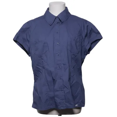 Korte mouwen shirt (Blauw) van Street One Katoen, Elastaan, Polyamide
