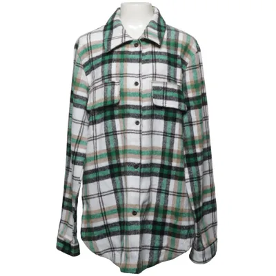 Flanellskjorta (Grön, Vit, Svart, Brun) från Shopping Shop Polyester