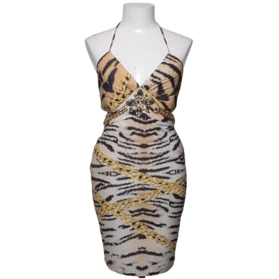 Robe de cocktail (Beige, Noir, Or) de Party 21 Élasthane, Viscose