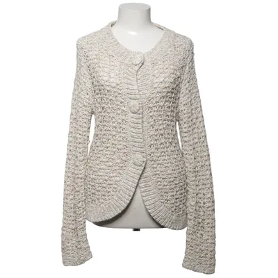 Cardigan (Beige) from Oui Moments Acrylic, Cotton, Metallic fiber, Polyamide