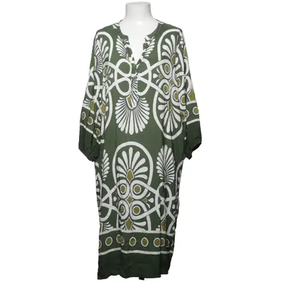 Klänning (Grön, Vit) från New Collection Viskos