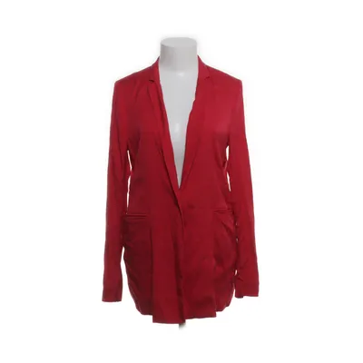 Blazer (Rouge) de COS Coton, Élasthane, Soie
