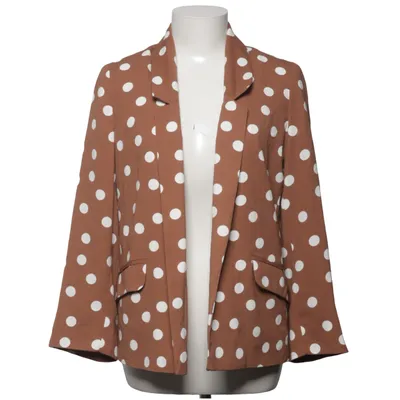 Blazer (Braun, Weiß) von Tu Woman Polyester