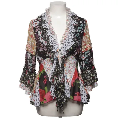 Blouse (Black, Multicolored) from Lissa Polyester