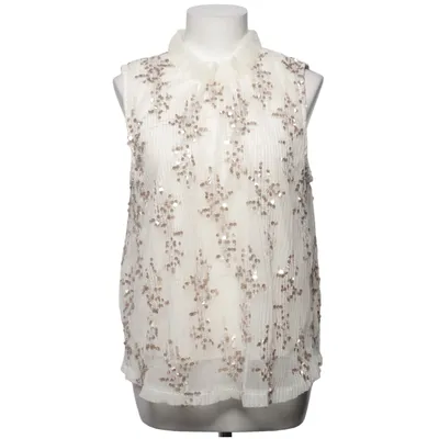 Top (White, Gold) from Choklate Polyester