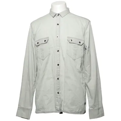 Denim shirt (Gray) from Emilio Cotton