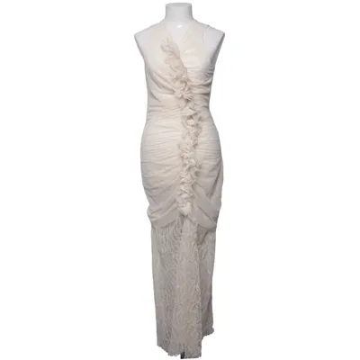 Maxikleid (Beige) von H&M Studio Elasthan, Polyamid, Viskose