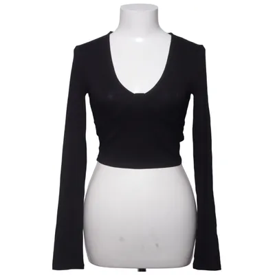 Haut (Noir) de NA-KD Reborn Élasthane, Viscose