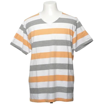 T-shirt (Orange, Grå, Hvid) fra Basic U Bomuld, Elastan