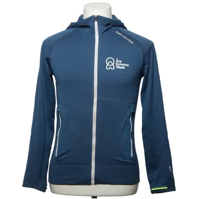 Capuchon sweater (Blauw) van Ortovox Elastaan, Merinowol, Polyester