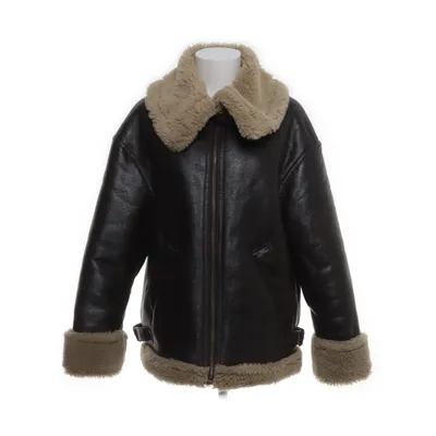 Shearlingjacka (Brun) från Zara Polyester