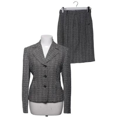 Jakkesæt med nederdel (Sort, Hvid) fra Gerry Weber Acetat, Polyester, Viscose, Uld
