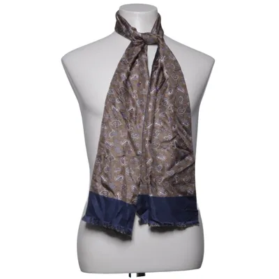 Suit scarf (Brown, Blue, Multicolored) from SØR Silk