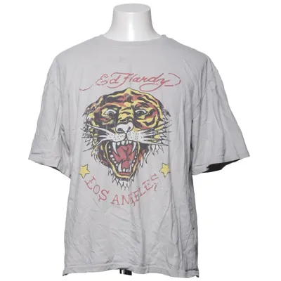 T-shirt (Beige, Multicolored) from Ed Hardy Cotton