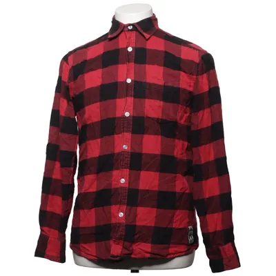 Chemise en flanelle (Rouge, Noir) de Denim Factory Coton