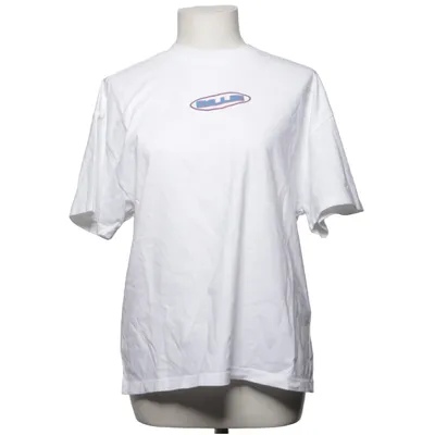 T-shirt (Hvid) fra Bershka x Billie Eilish Bomuld