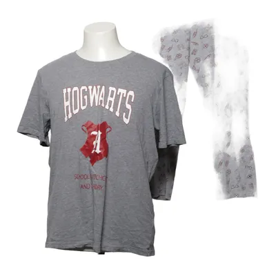 Pyjamas (Grå, Röd) från Harry Potter Bomull, Viskos