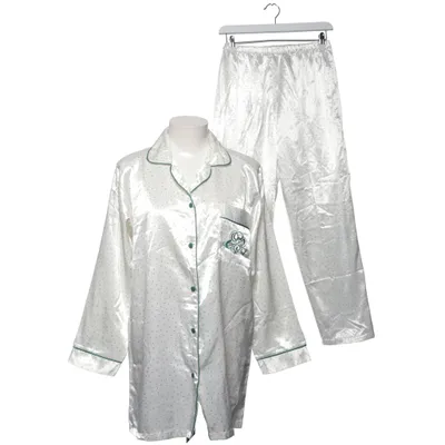 Pajamas (White, Green) from Dreams Cotton, Polyester