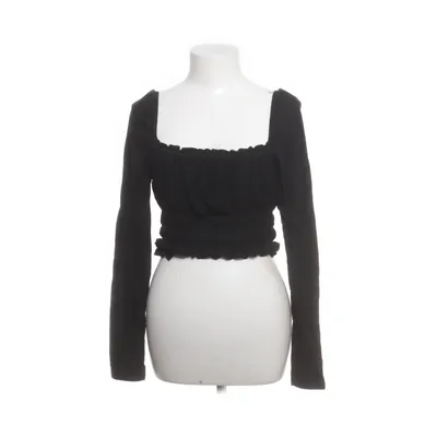 Crop top (Sort) fra Miss Selfridge Bomuld