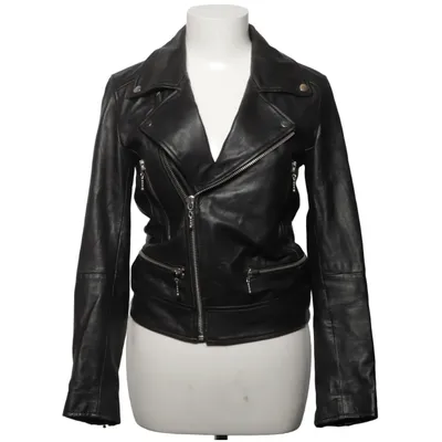 Biker jacket (Black) from Deadwood Polyester