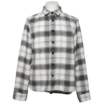 Flannel shirt (White, Black) from Autark Polyester