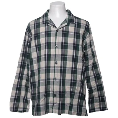 Flannel shirt (Green, Blue, White) from Polarn O. Pyret Organic cotton