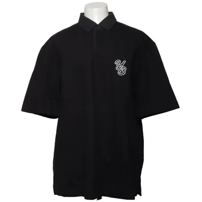 Polo shirt (Black) from Y-3 Yohji Yamamoto x Adidas Cotton