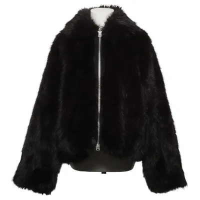 Vinterjakke (Sort) fra Weekday Bomuld, Polyester, Viscose