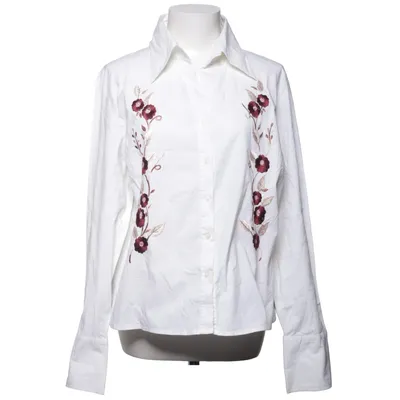 Shirt (White, Red) from Biaggini Cotton, Elastane