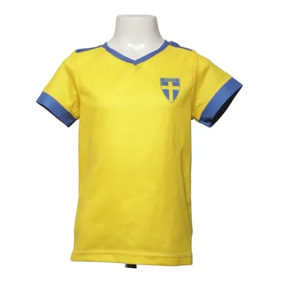 Fotbollströja (Gul, Blå) från Heja Sverige Polyester