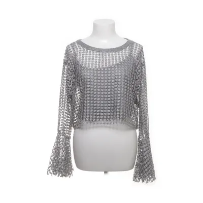 Top (Grijs) van Zara Metallvezel, Polyester