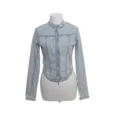 Jeansjacka (Blå) från Stradivarius Bomull, Elastan