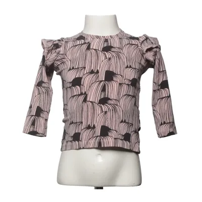 T-shirt à manches longues (Rose, Noir) de Papu Élasthane, Coton biologique