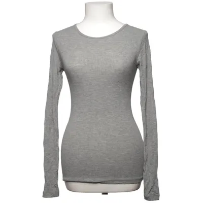 Langærmet t-shirt (Grå) fra VRS Bambus, Elastan, Merinould