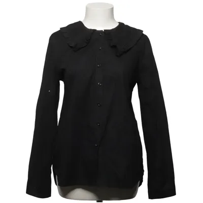 Bluse (Sort) fra Marta du Chateau Bomuld, Elastan