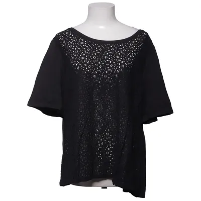 Top (Black) from Ellos Plus Collection Cotton, Polyamide