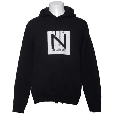 Capuchon sweater (Zwart) van New Black Katoen, Polyester