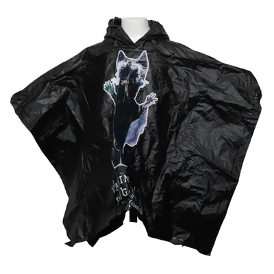 Regnponcho (Svart) från SVT Barn