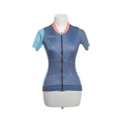 Cykeltröja (Blå, Flerfärgad) från Shimano Elastan, Polyester