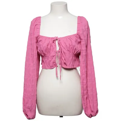 Crop top (Roze) van Gina Tricot Elastaan, Polyester
