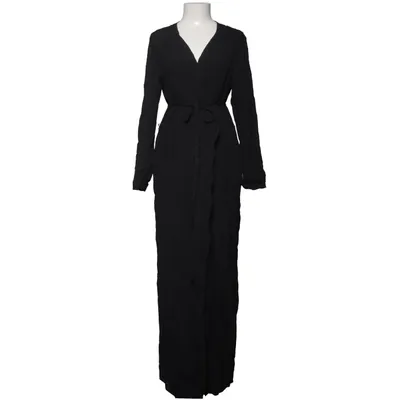 Slå-om-kjole (Sort) fra Stylein Polyester, Viscose